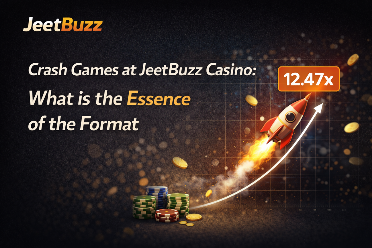 Crash Games at JeetBuzz Casino: What is the Essence of the Format