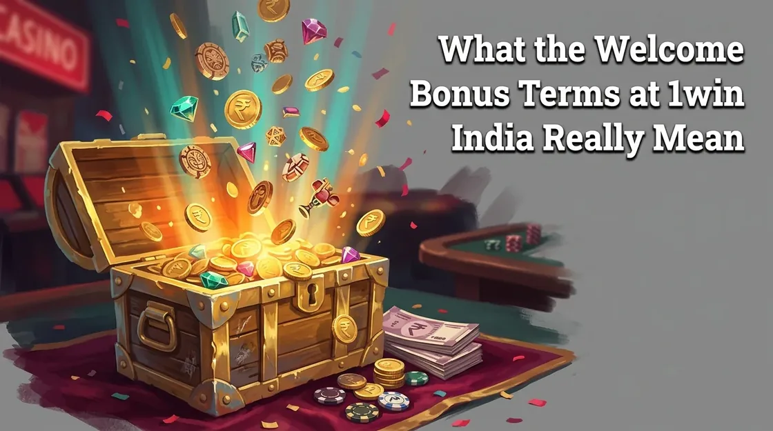 Bonus chest overflowing with treasure and rupee notes.